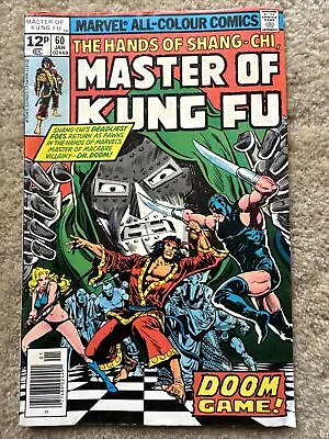 Buy Master Of Kung Fu #60 VF; Marvel | Shang-Chi Doctor Doom - 1977 • 4.99£