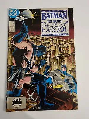 Buy DC Comics Batman 10 Nights Of The Beast Part 3 Jim Starlin Jim Aparo • 5£