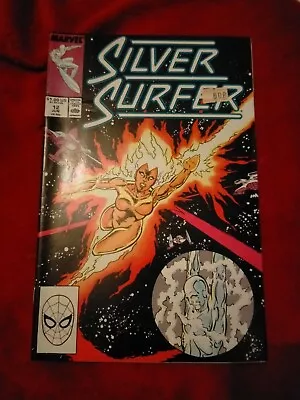 Buy Marvel Comics Silver Surfer #12 1988 • 6£