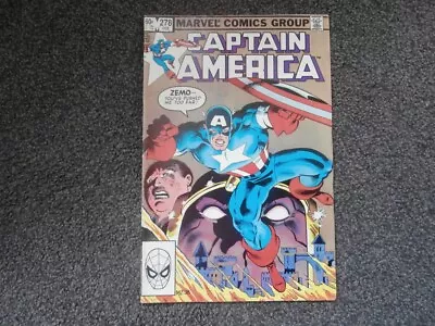 Buy Captain America. Issue No. 278. From February 1983. A Marvel Comic. • 1.40£