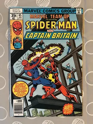 Buy Marvel Team-Up #65 (Marvel, 1978) 1st Captain Britain In US Comics • 58.25£