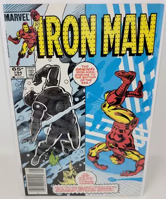 Buy IRON MAN #194 1985 Marvel 9.2 Newsstand 1st App Scourge Luke McDonnell Cover Art • 7.77£