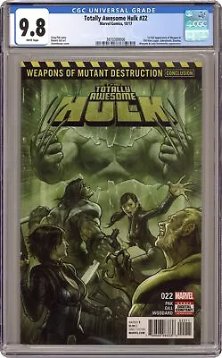 Buy Totally Awesome Hulk #22A 1st Printing CGC 9.8 2017 3870389006 • 163.09£