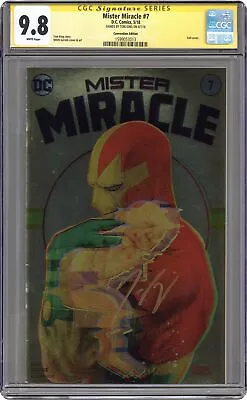 Buy Mister Miracle #7CON CGC 9.8 SS King 2018 1599053013 • 159.20£