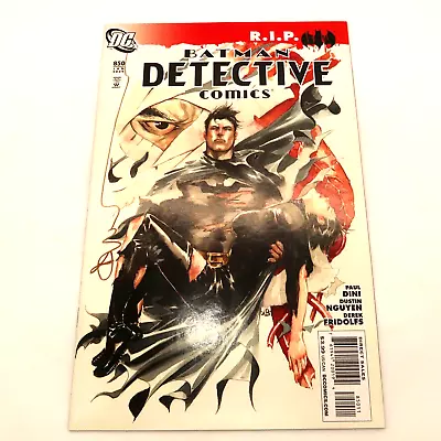 Buy DC Comics Detective Comics #850 - 2009 Signed By Dustin Nguyen Key Issue • 16.18£
