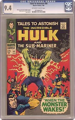 Buy Tales To Astonish #99 CGC 9.4 1968 0919684018 • 221.33£