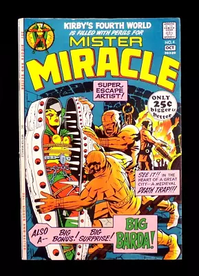 Buy Mister Miracle 4  1st App BIG BARDA! Fourth World Kirby 1971 DC Comics • 58.25£