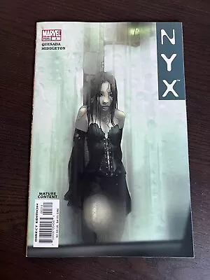 Buy Nyx #3 First Appearance Of X-23 Laura Kinney Marvel Comics 1st Print • 349.95£