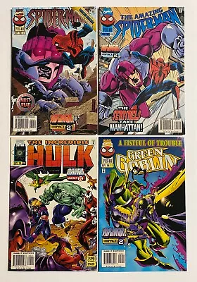 Buy  Amazing Spider-man  #415, Spider-man #72,  Green Goblin #12,  Hulk #445 • 3.49£