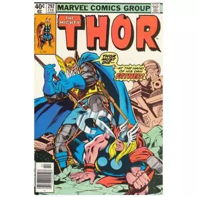 Buy Thor #292 Newsstand  - 1966 Series Marvel Comics Fine+ [p  • 4.49£