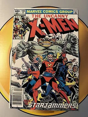 Buy The Uncanny X-Men #156 1st April 1982 Starjammers WP F/VF Newsstand • 7.77£