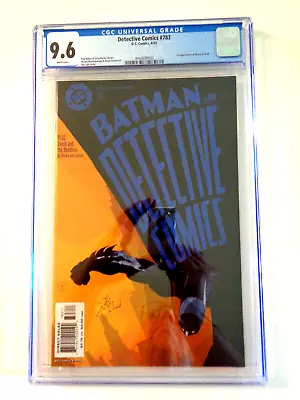 Buy BATMAN DETECTIVE COMICS #783 CGC 9.6 DC COMICS 2003 1st NYSSA AL GHUL TIM SALE • 92.88£