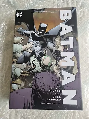 Buy Batman Omnibus Scott Snyder Gregg Capullo Volume 1 • 60£