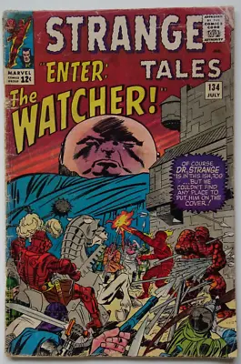 Buy Comic Book- Strange Tales #134. Last Torch & Thing / Ditko's Dr. Strange 1965  • 6.99£