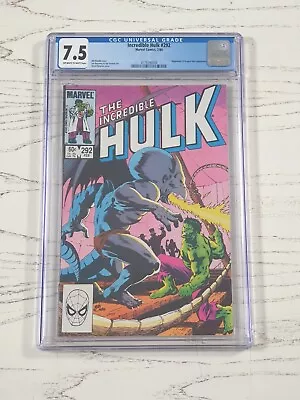 Buy Incredible Hulk #292 CGC 7.5  • 67.44£