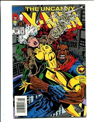 Buy The Uncanny X-Men #305 - Rogue, Bishop, Iceman, Storm, Newsstand! (9.2) 1993 • 2.32£