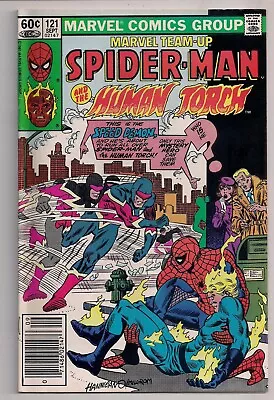 Buy Marvel Team-up #121 Amazing Spider-Man Fantastic Four 1982 F/VF 7.0 • 11.64£