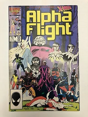 Buy Alpha Flight #33 VF 1st Lady Deathstrike 1986 Copper Age Marvel Comics • 7.73£