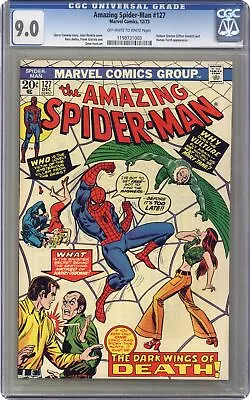 Buy Amazing Spider-Man #127 CGC 9.0 1973 1198731003 • 116.49£