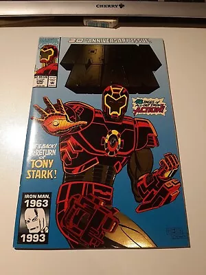 Buy US MARVEL Iron Man (1968 1st Series) #290 GOLD FOIL COVER • 8.42£