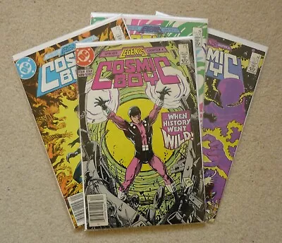 Buy Cosmic Boy #1, #2, #3 & #4 Complete Mini-Series FN (1986/7) DC Comics • 10£