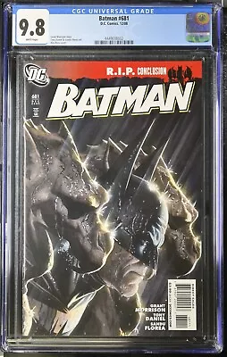 Buy Batman 681 9.8 CGC R.I.P. Conclusion DEATH Of Batman Alex Ross Cover • 108.14£