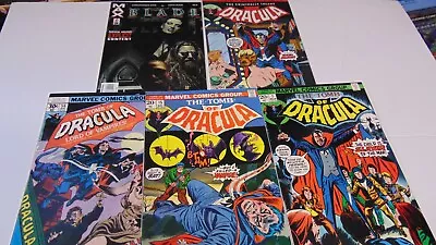 Buy Tomb Of Dracula #7 15 56 (1973) First Appearance + #24 REPRINT & BLADE #5 MAX • 30.68£