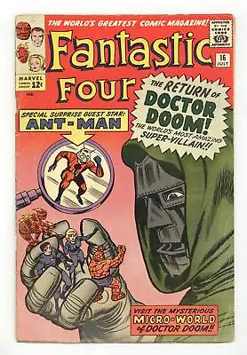 Buy Fantastic Four #16 VG- 3.5 1963 • 217.84£