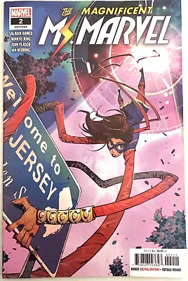 Buy Magnificent Ms Marvel # 2.  Eduard Petrovich-cover. June 2019.  Vfn/nm 9.0 • 4.49£