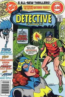 Buy Detective Comics #489 FN; DC | Batman Batgirl Robin The Atom 1980 - We Combine S • 15.54£