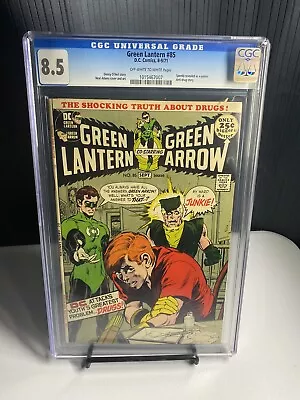 Buy Green Lantern 85 - CGC 8.5 - Class Neal Adams Cover - 1971 - DC KEY • 271.81£