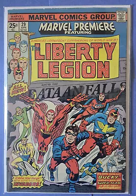 Buy Marvel Comics - Marvel Premiere - Featuring The Liberty Legion - # 29 Apr 1978 • 12.24£