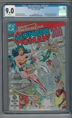 Buy Wonder Woman #300 CGC 9.0 VF/NM 2/83 DC Comics 1st Appearance Fury Lyta Trevor • 50.48£