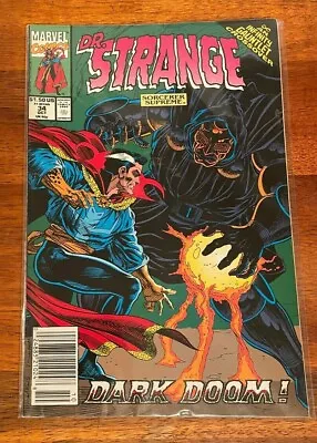Buy Dr Strange: Sorcerer Supreme #34  NEWSSTAND EDITION INFINITY GAUNTLET 1991 • 6.17£