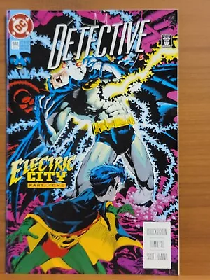 Buy Detective Comics #644 VF DC 1992   Electric City Part 1    I Combine Shipping • 1.85£
