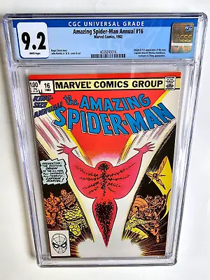 Buy Amazing Spider-man Annual #16 Cgc 9.2 +1st App New Captain Marvel+ • 49.83£