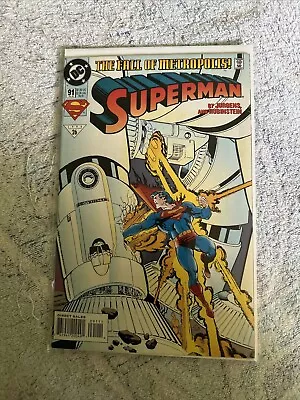 Buy Superman #91 The Fall Of Metropolis - 1994 Series DC Comics • 4.99£