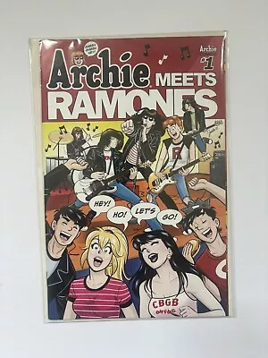 Buy Archie Meets The Ramones #1, 2016 One-Shot. Cover A. Unread HIGH GRADE! • 15£