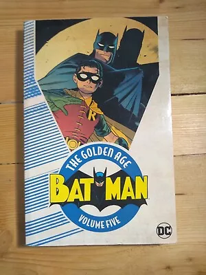 Buy Batman: The Golden Age Volume 5. 374 Pages. Good Condition. Paperback • 15.99£