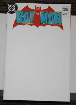 Buy DC Batman #357 Facsimile  BLANK Sketch Cover Variant - 2nd Print ERROR! • 7.77£