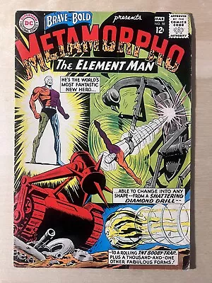 Buy BRAVE AND THE BOLD #58 ( 1965 DC ) High Grade 2nd Appearance Of Metamorpho • 59.02£