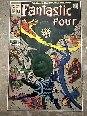 Buy Fantastic Four #83 FN- (1969 Marvel Comics) • 15.53£