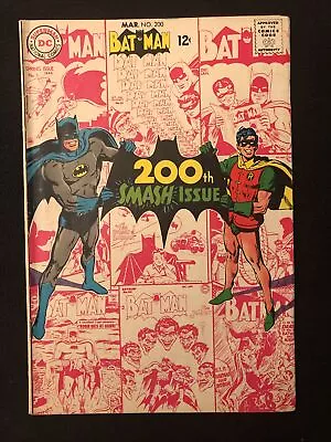 Buy Batman 200 Solid 5.0 5.5 Dc 1968 Joker Mylite 2 Double Boarded Neal Adams  Sb Tv • 45.81£