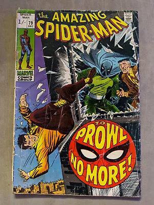 Buy Amazing Spider-Man #79 Marvel 1969, 2nd Prowler, FREE UK POSTAGE • 19.89£