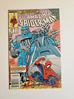 Buy The Amazing Spiderman #329 Newstand Nice Copy / Marvel Comics Tri-sentinel • 7.76£