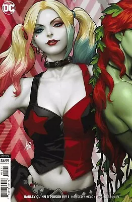 Buy Harley Quinn & Poison Ivy 1 Cover B Artgerm NM • 11.64£