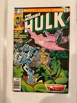 Buy The Incredible Hulk #254  Comic Book  1st App U-Foes • 2.71£