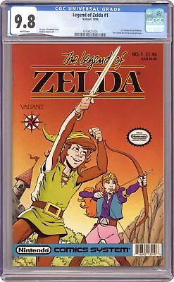 Buy Legend Of Zelda 1A Barcode On Right CGC 9.8 1990 4359421004 • 1,040.66£