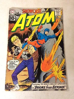 Buy SHOWCASE #35 Early ATOM, KEY ISSUE, 2ND APPEARANCE, 1961 SMALLEST SUPERHERO, DC • 97.07£