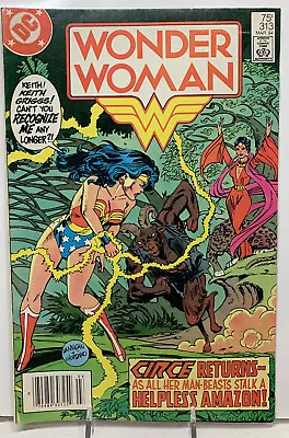 Buy Wonder Woman  #313  Dc Comics 1984 Vf+ • 7.68£